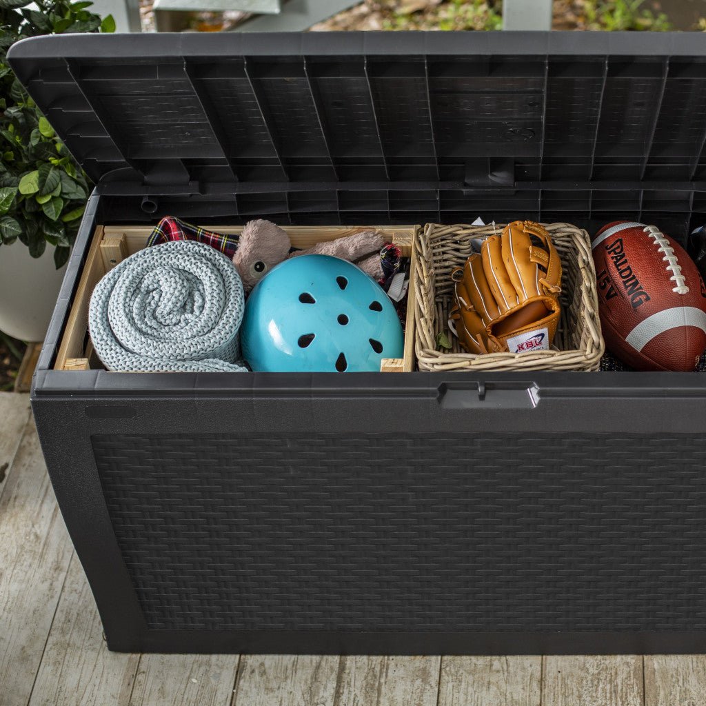 Samoa Grey Storage Box 270 Litre - Ecom Carton - Rathwood Store