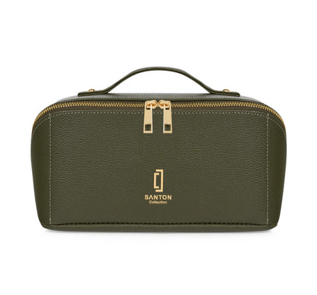 Santon Cosmetic Bag Large - Green - Rathwood Store