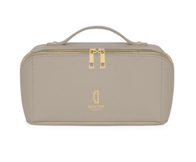 Santon Cosmetic Bag Large - Taupe - Rathwood Store