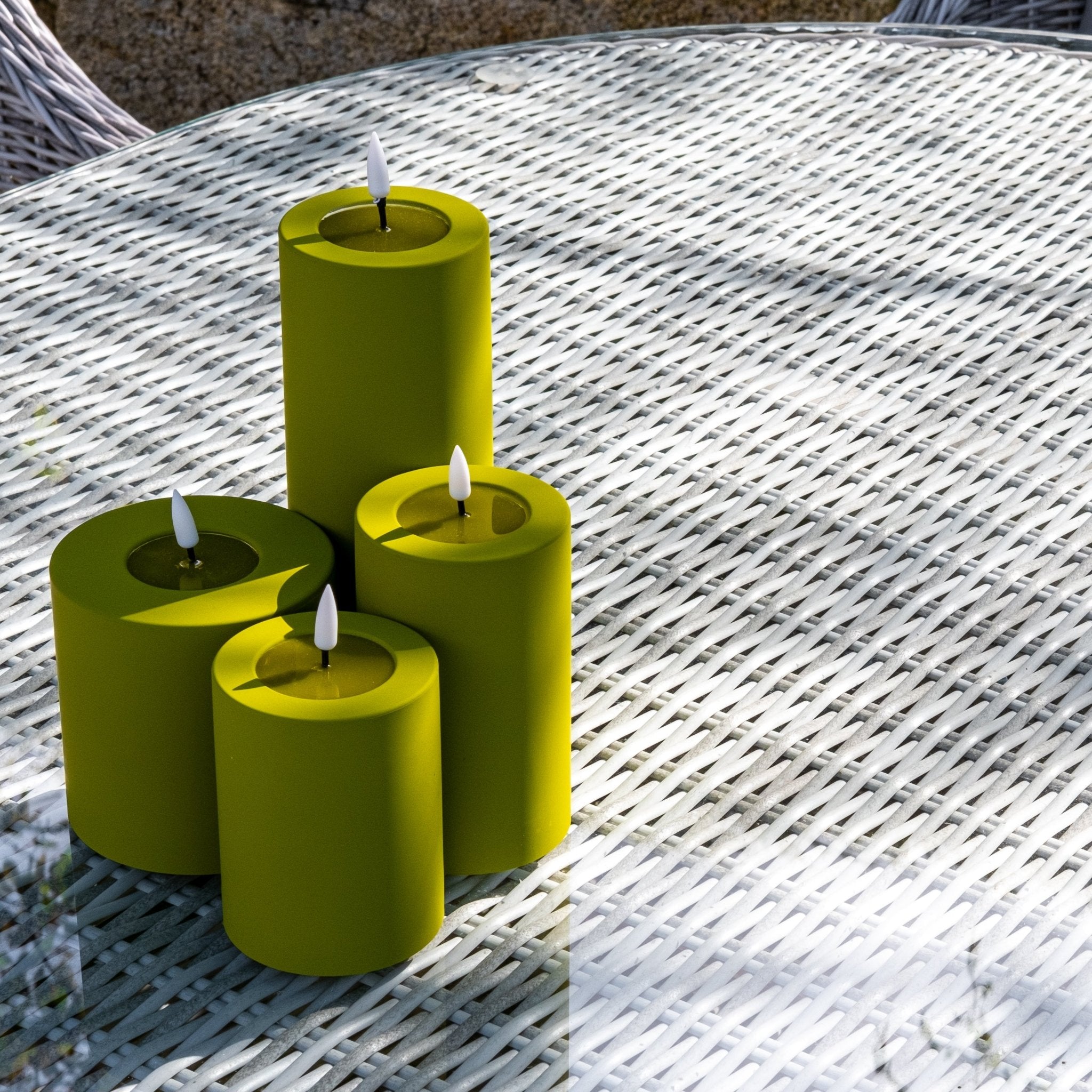 Sepino - 6 Seater Set with Oval Table & Lazy Susan (Light Grey) - Rathwood Store