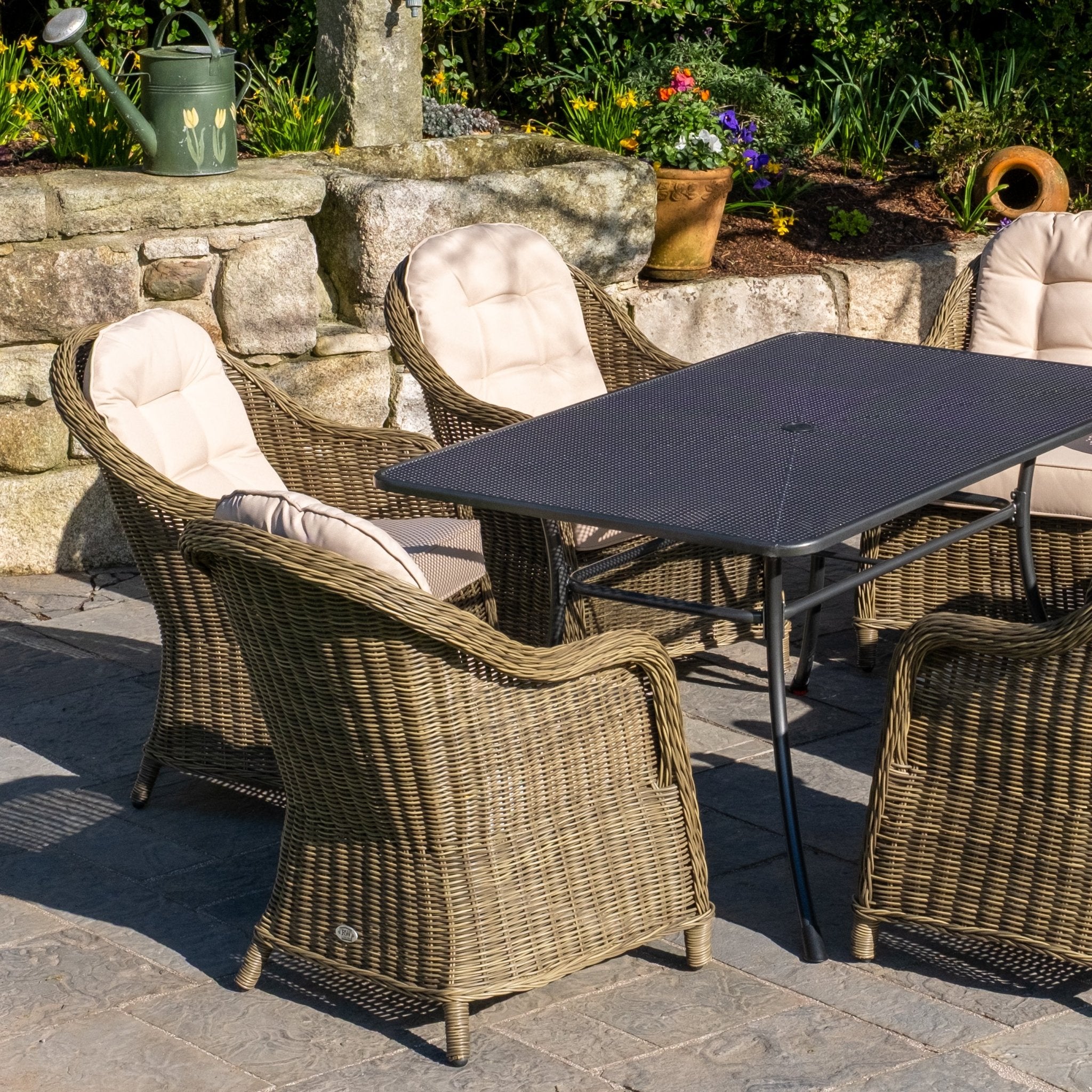 Sepino Premium 6 Seater Outdoor Dining Set - Rathwood Store