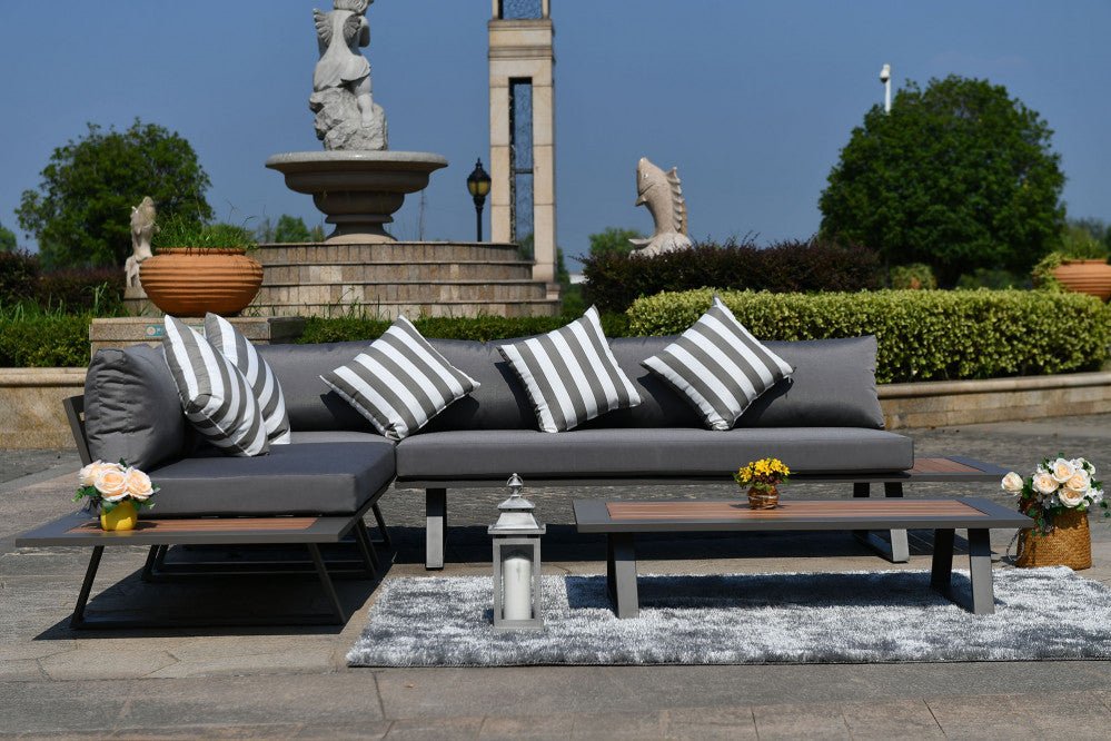 Seville Deluxe Corner Sofa Set - Rathwood Store