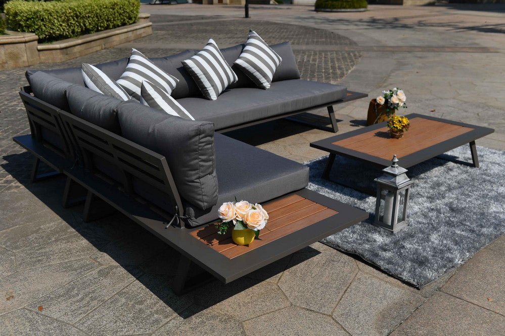 Seville Deluxe Corner Sofa Set - Rathwood Store