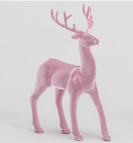 Standing Reindeer - Pink 32cm - Rathwood Store