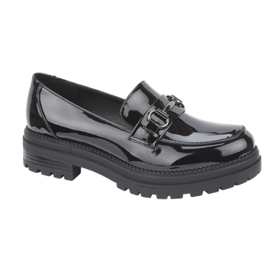 Stanford Patent Loafers - BLACK - Rathwood Store