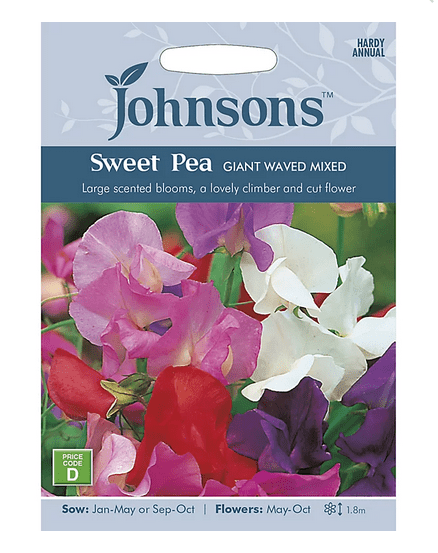 Sweet Pea - Giant Waved Mix - Rathwood Store
