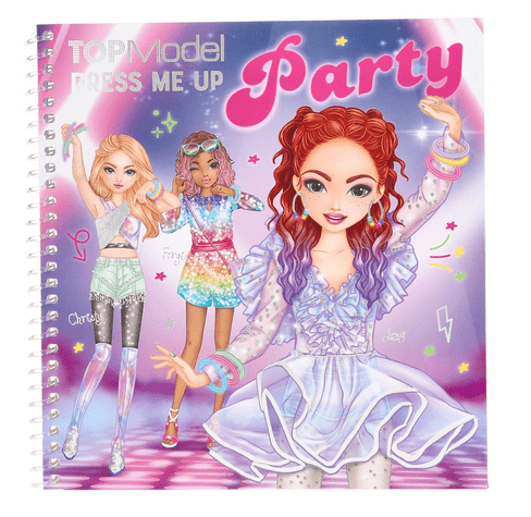 TopModel Dress Me Up Stickerbook Party - Rathwood Store