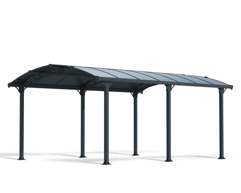 Tucson 11 ft. x 17 ft. Gazebo Kit - Grey Structure - Rathwood Store