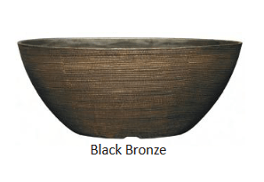 Urbana Bowl 38cm - Black/Bronze - Rathwood Store