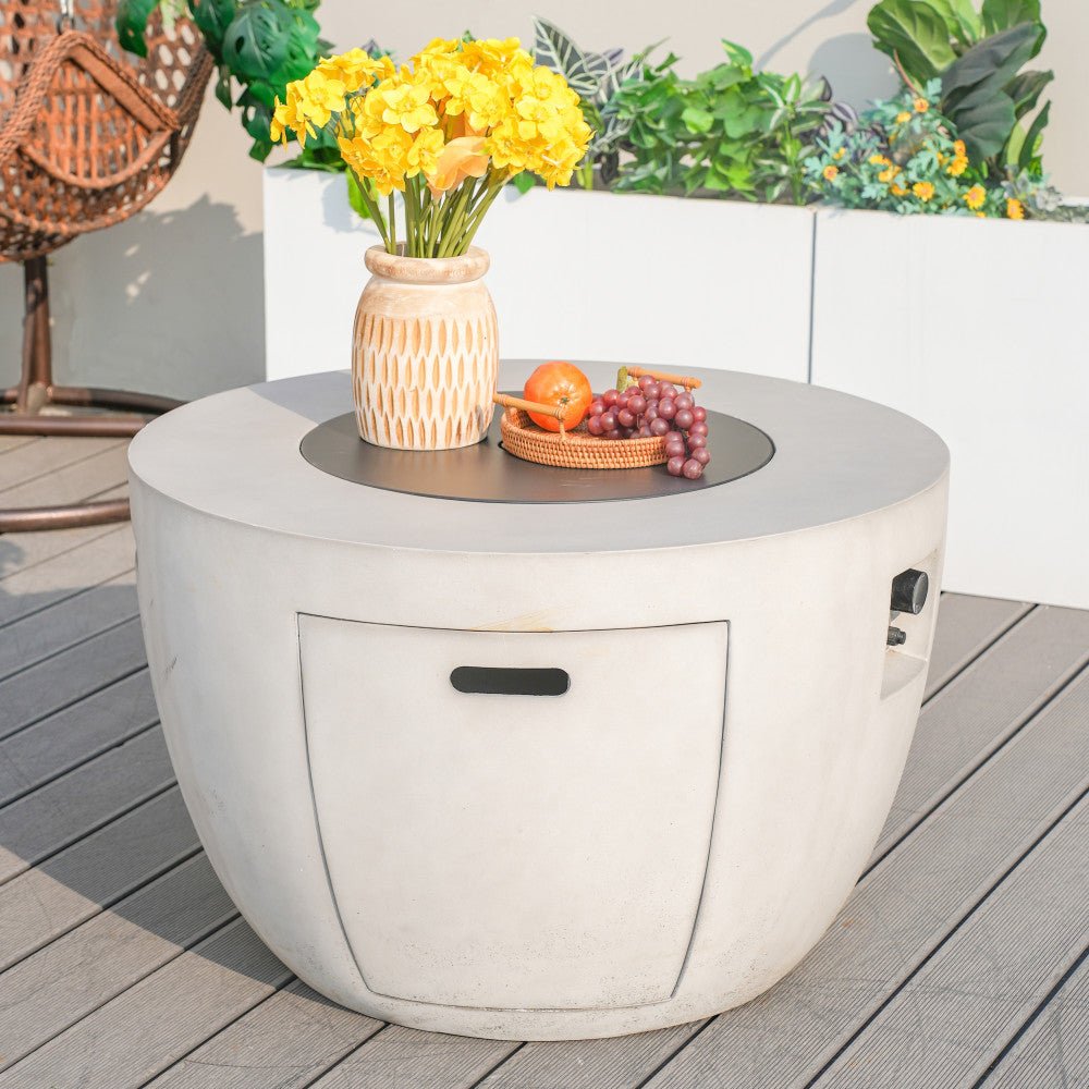 Venetian Oval Firepit Table - Rathwood Store