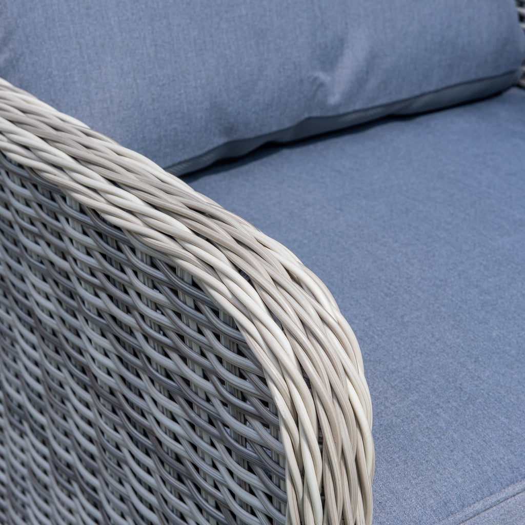 Vienna - 4 Seater Lounge Set - Light Grey - Rathwood Store