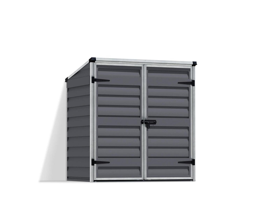 Voyager 2 ft. x 4 ft. Shed Kit - Dark Grey - Rathwood Store
