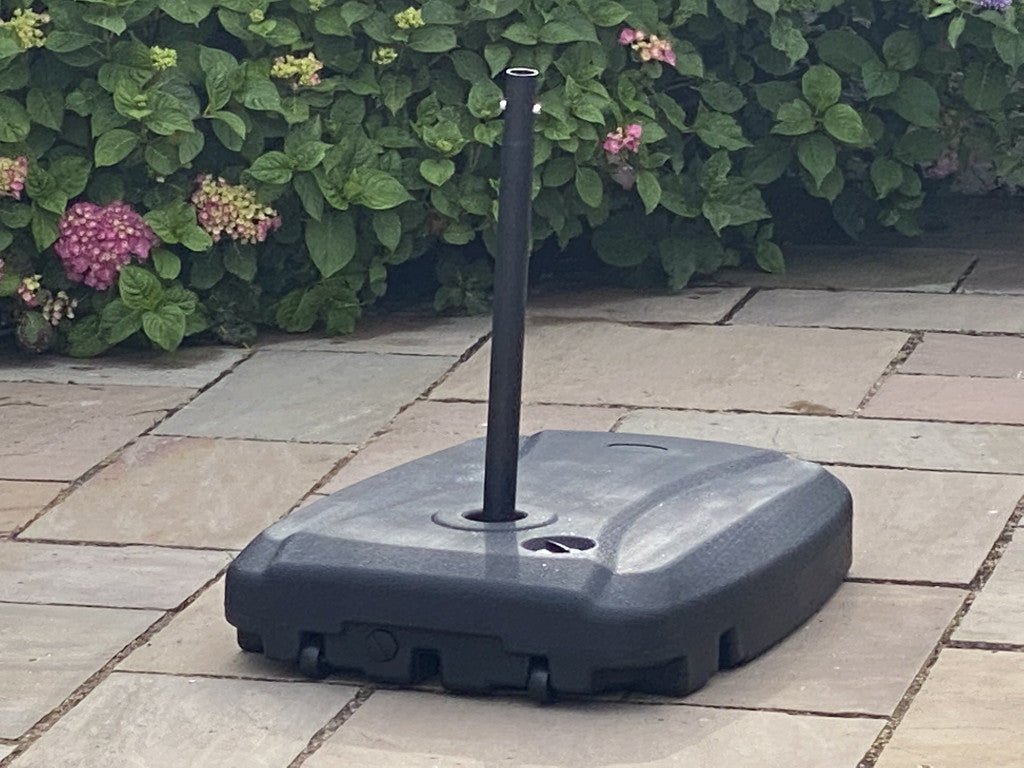 Water/Sand Filled Parasol Base (Black) - Rathwood Store