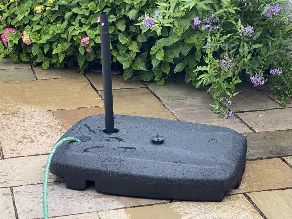 Water/Sand Filled Parasol Base (Black) - Rathwood Store