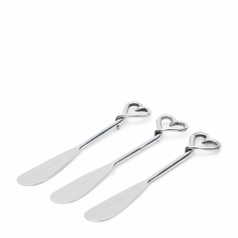 With Love.. Butter Knives 3pcs - Rathwood Store