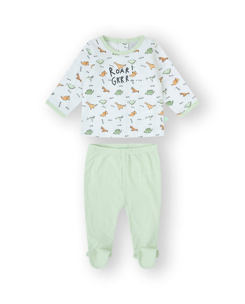 Yatsi 2 Piece SS25 - Green Dinosaur Roar - Rathwood Store