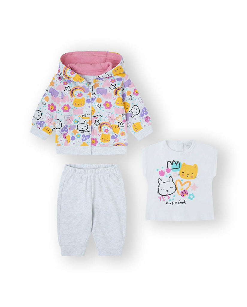 Yatsi 3 Piece SS25 - Multi Colour Cats - Rathwood Store