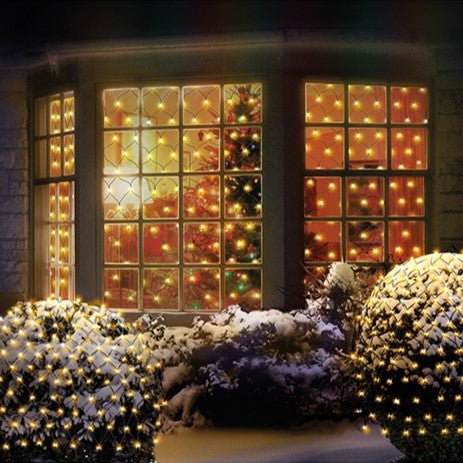 180L 1.75x1.2m LED Multi Action Net Light - Warm White - Rathwood Store