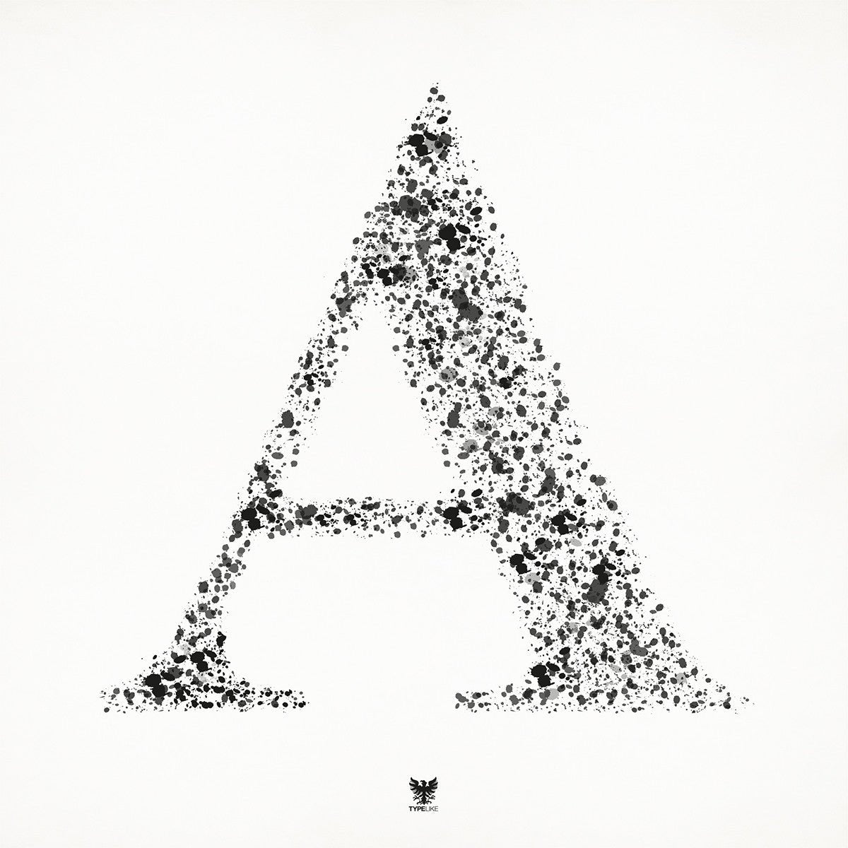 A, 21cmx21cm art block - Rathwood Store