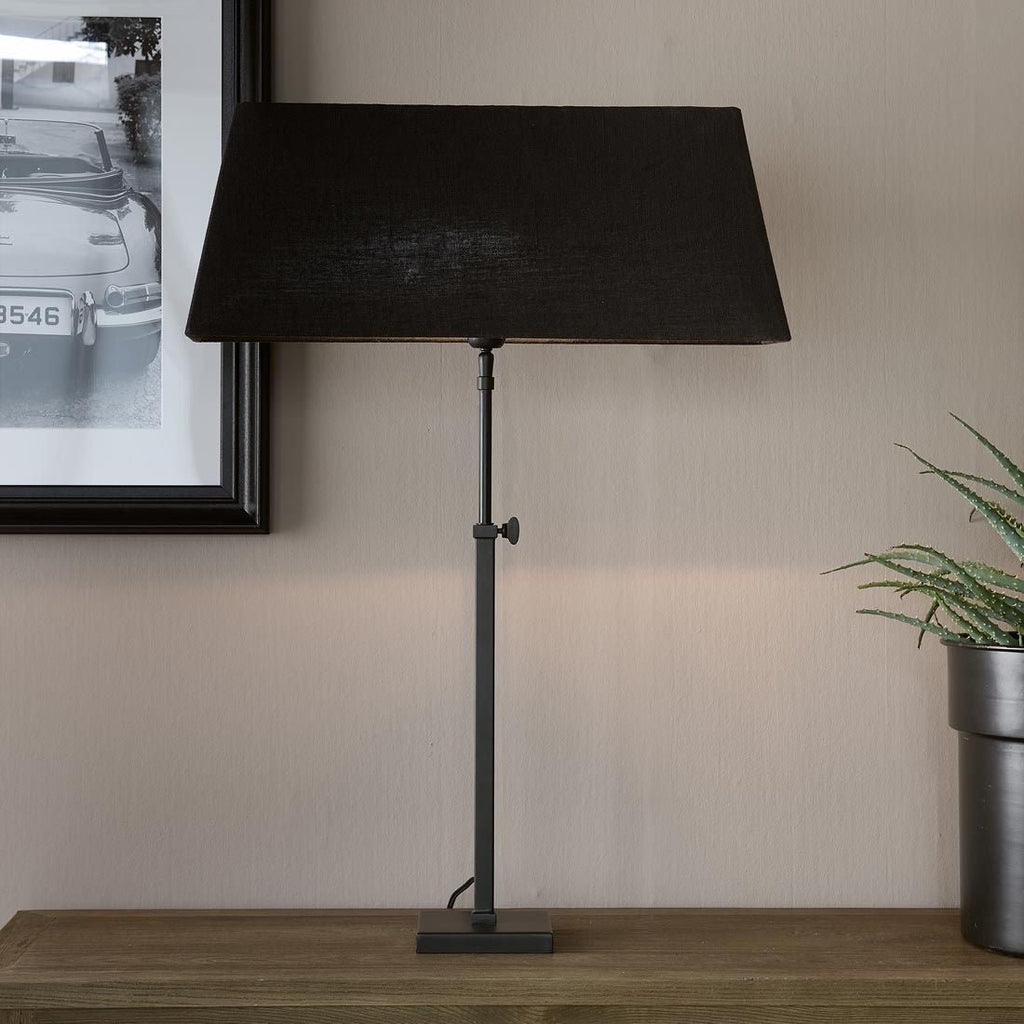 Amsterdam Rectangular Lampshade black 15x60 - Rathwood Store