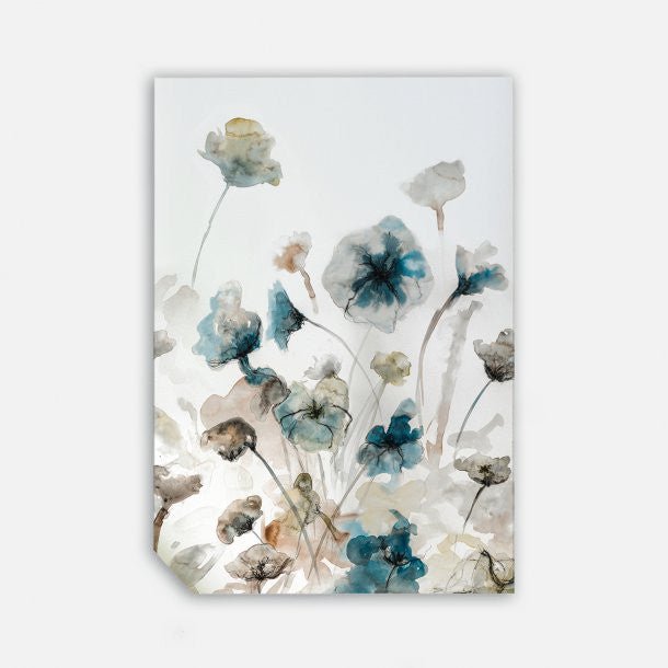 Blue Garden II, 50cmx70cm wall art - Rathwood Store