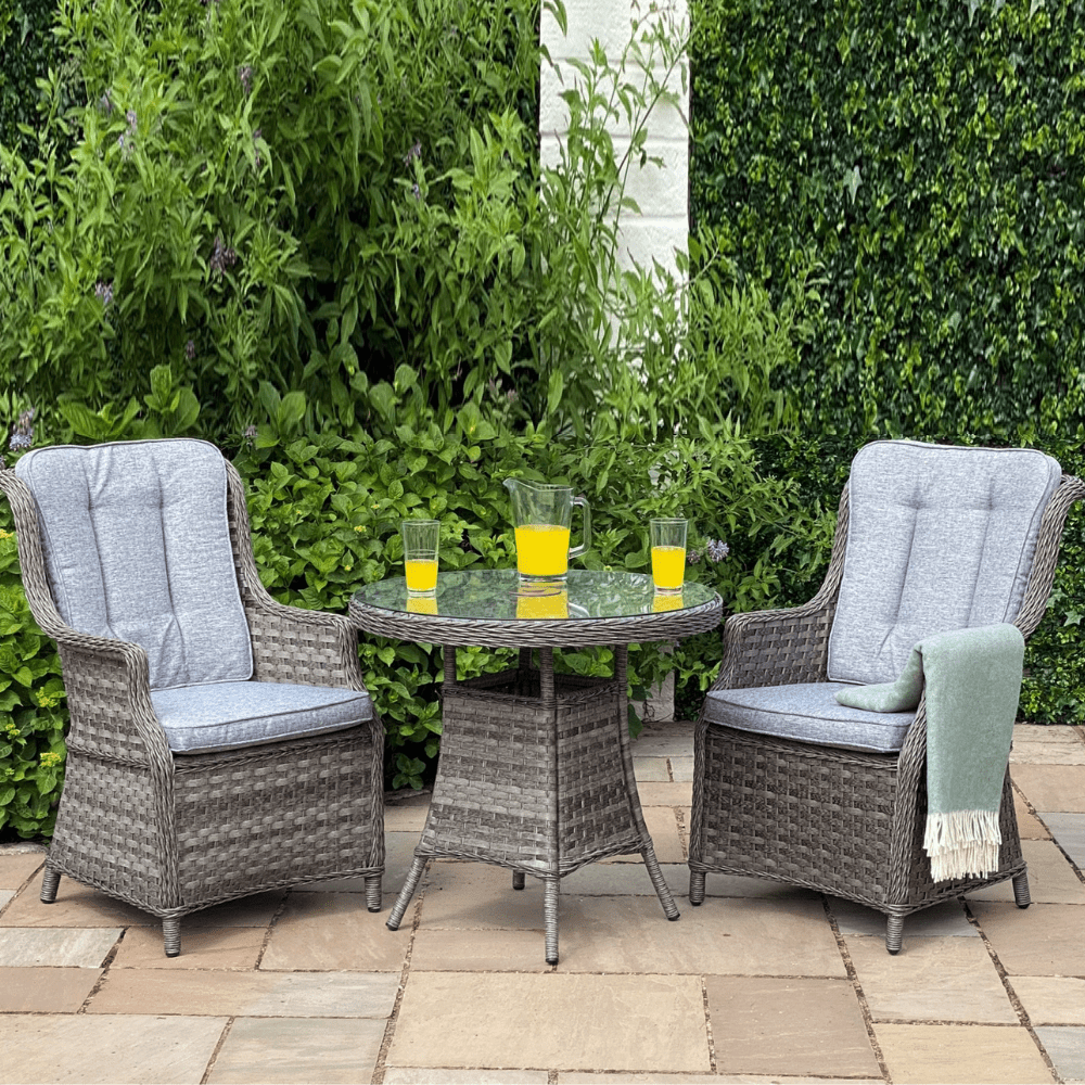 Boston - Bistro Set (Dark Grey) - Rathwood Store