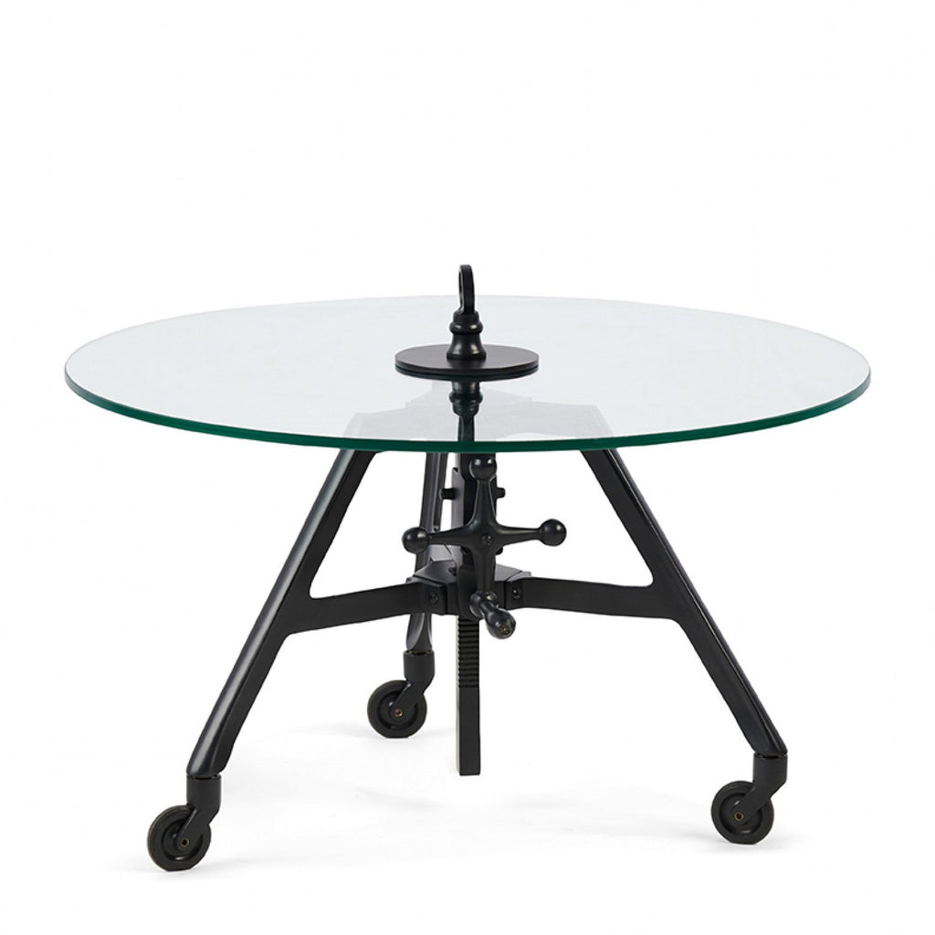 Bricklane Coffee Table Dia 70,Black - Rathwood Store