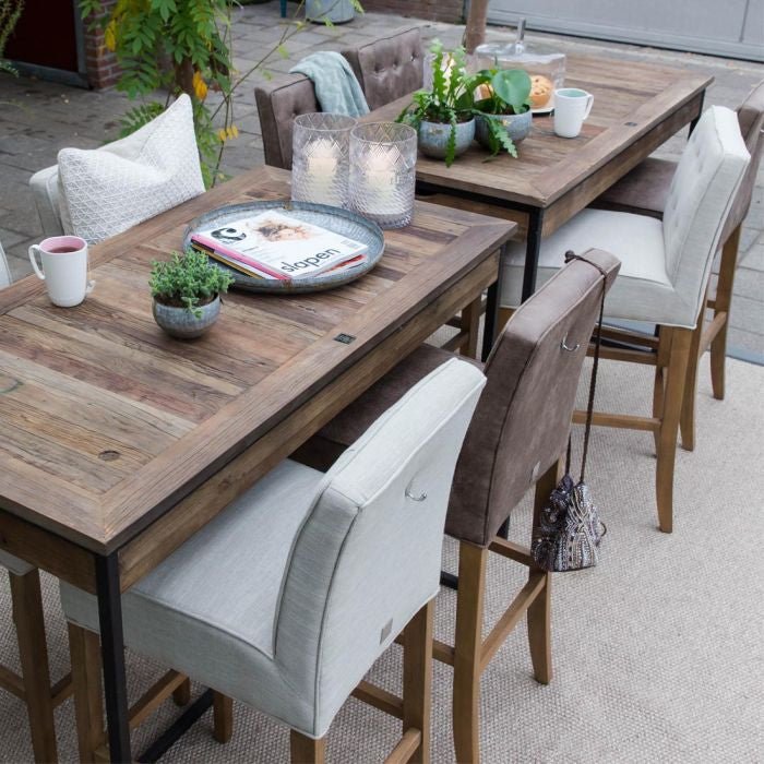 Cape Breton Barstool lin Flax FR - Rathwood Store