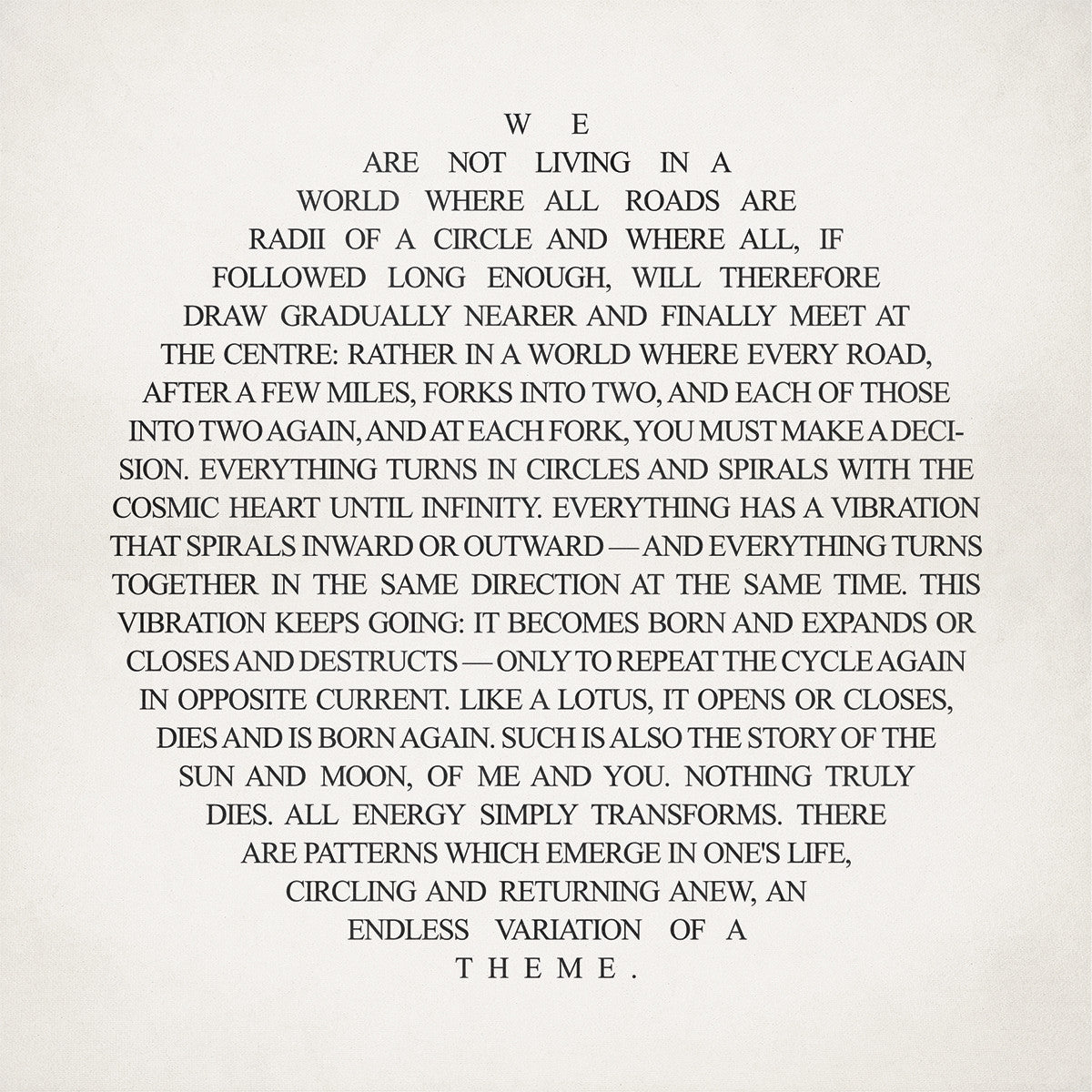 Cirkle, 15cmx15cm art block - Rathwood Store