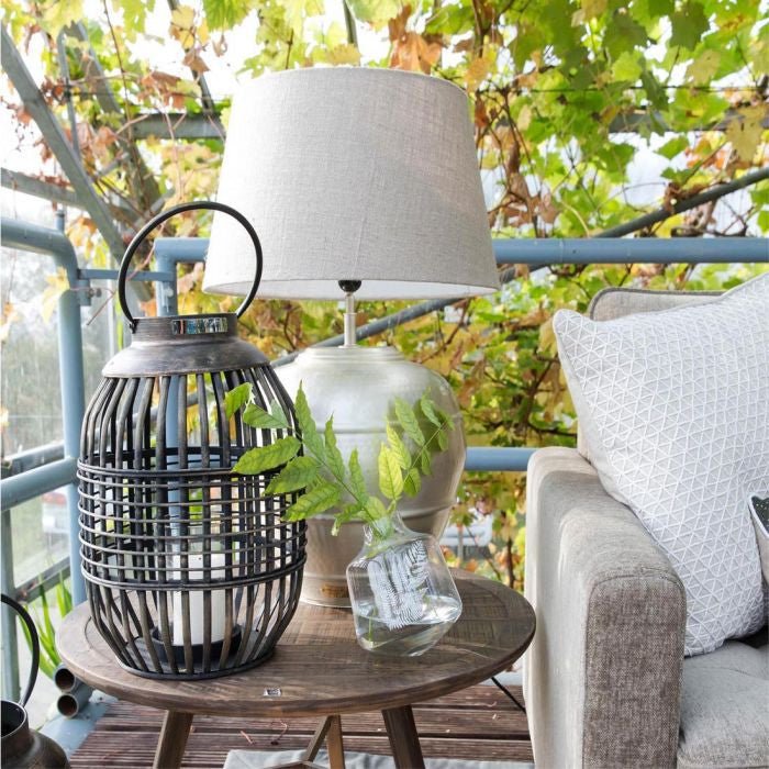 Classic Natural Linen Lampshade natural 42x55 - Rathwood Store