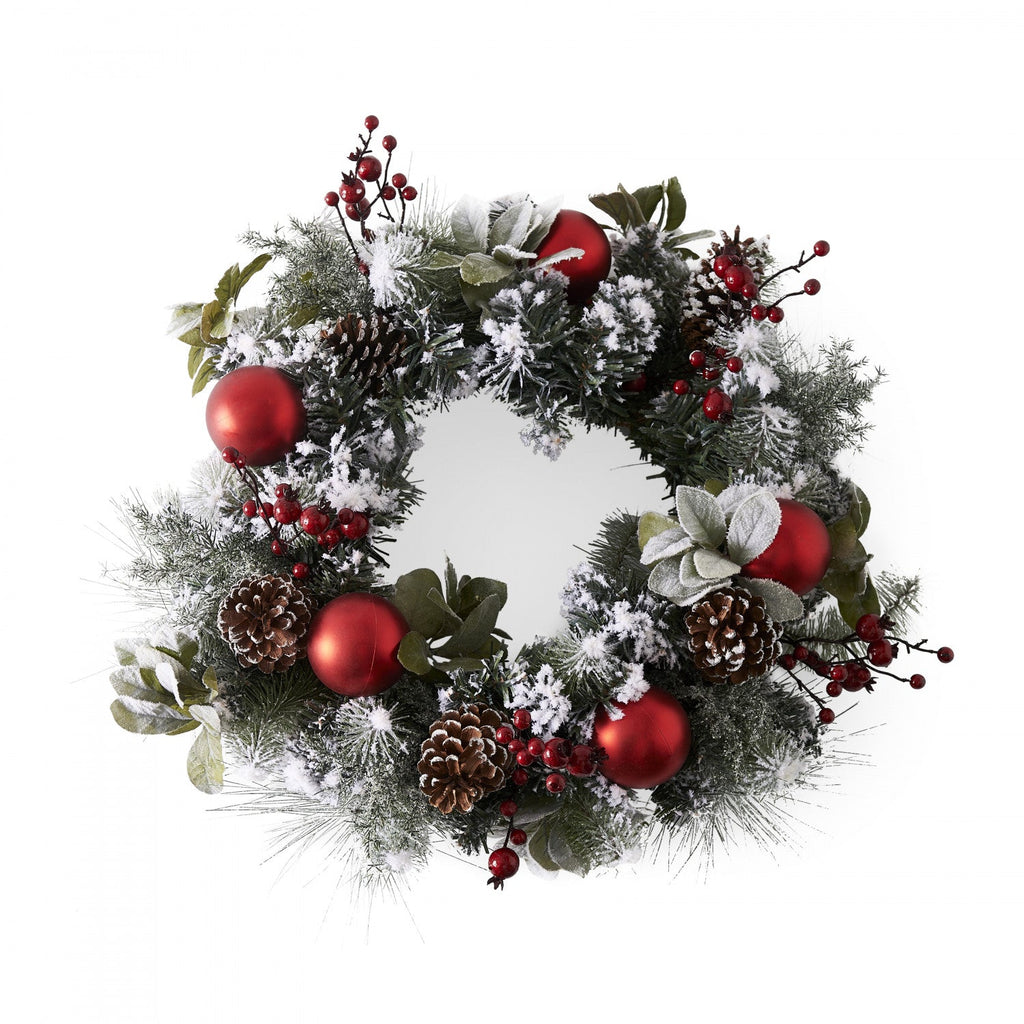 Classic New York Christmas Wreath 65 cm - Rathwood Store