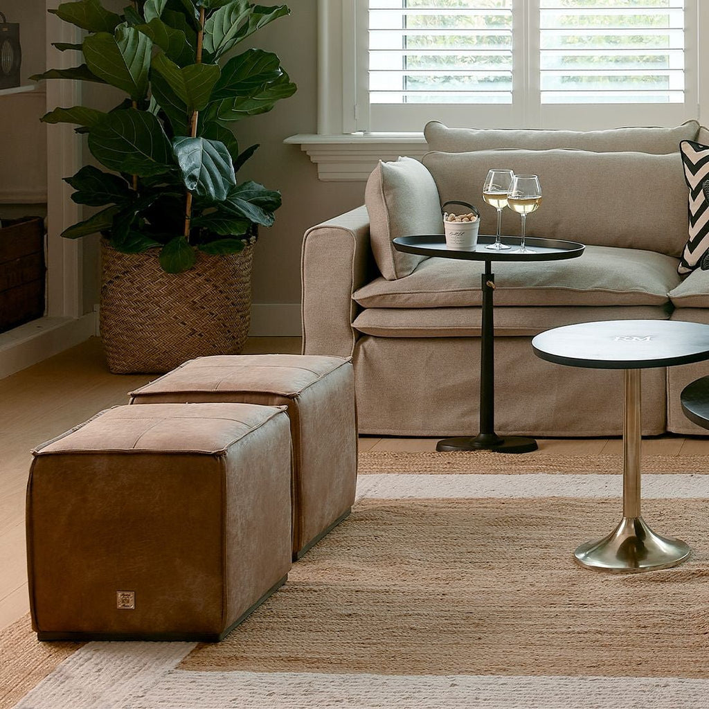 Club 48 Pouf, pellini, camel - Rathwood Store