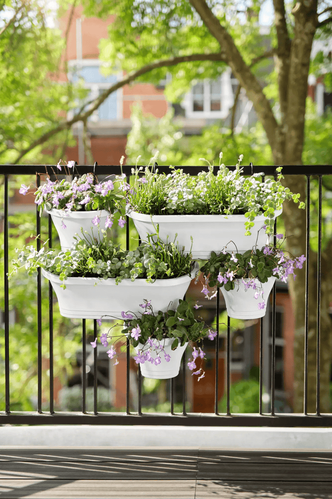 Corsica Vertical Forest 24Cm Set/3 (White) - Rathwood Store