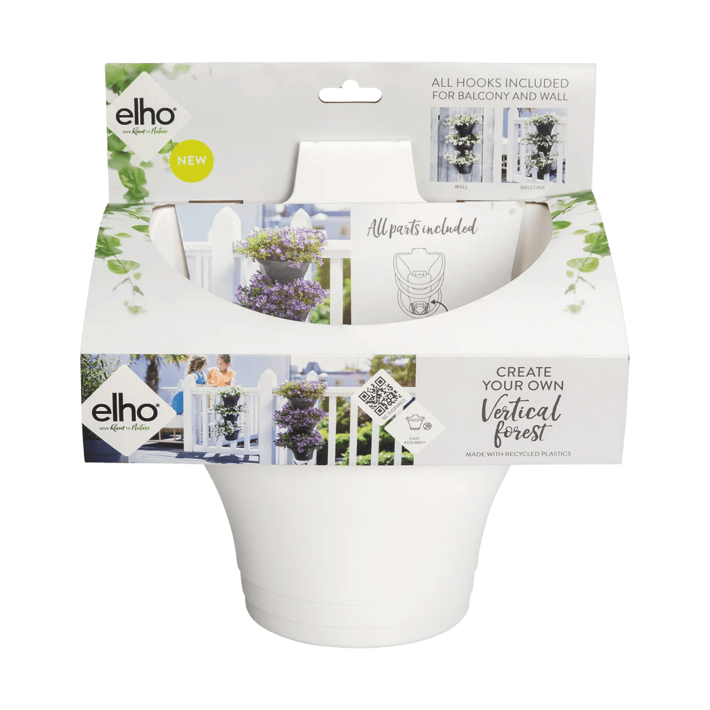 Corsica Vertical Forest 24Cm Set/3 (White) - Rathwood Store
