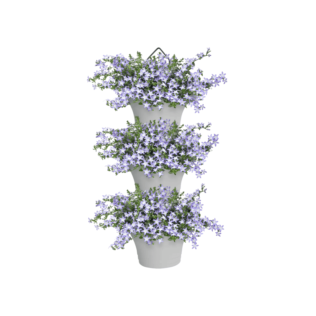 Corsica Vertical Forest 24Cm Set/3 (White) - Rathwood Store