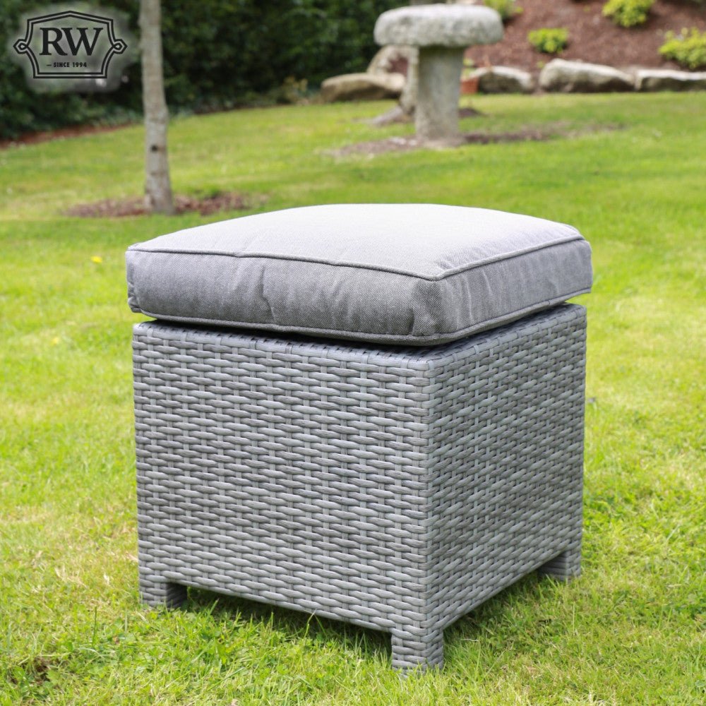 Cuba - Corner Set with Rectangular Table (Light Grey) - Rathwood Store