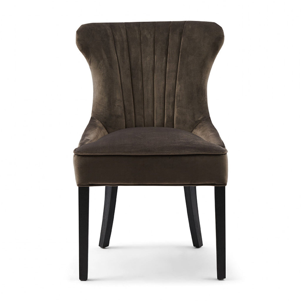 Davis Dining Chair Vel III Anthra - Rathwood Store