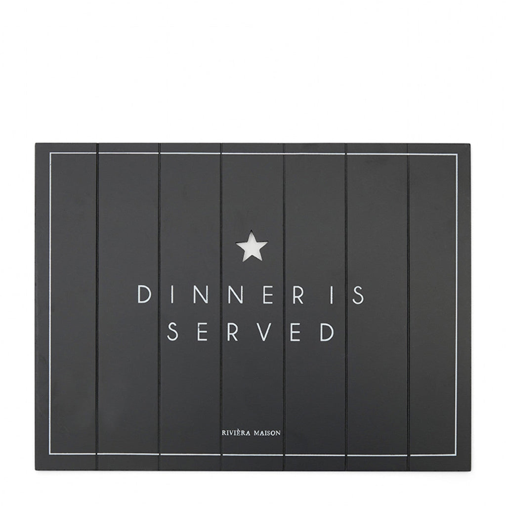 Dinner Is Served Placemat - Rathwood Store