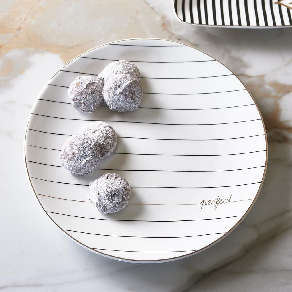 Dots & Stripes Perfect Dinner Plate - Rathwood Store