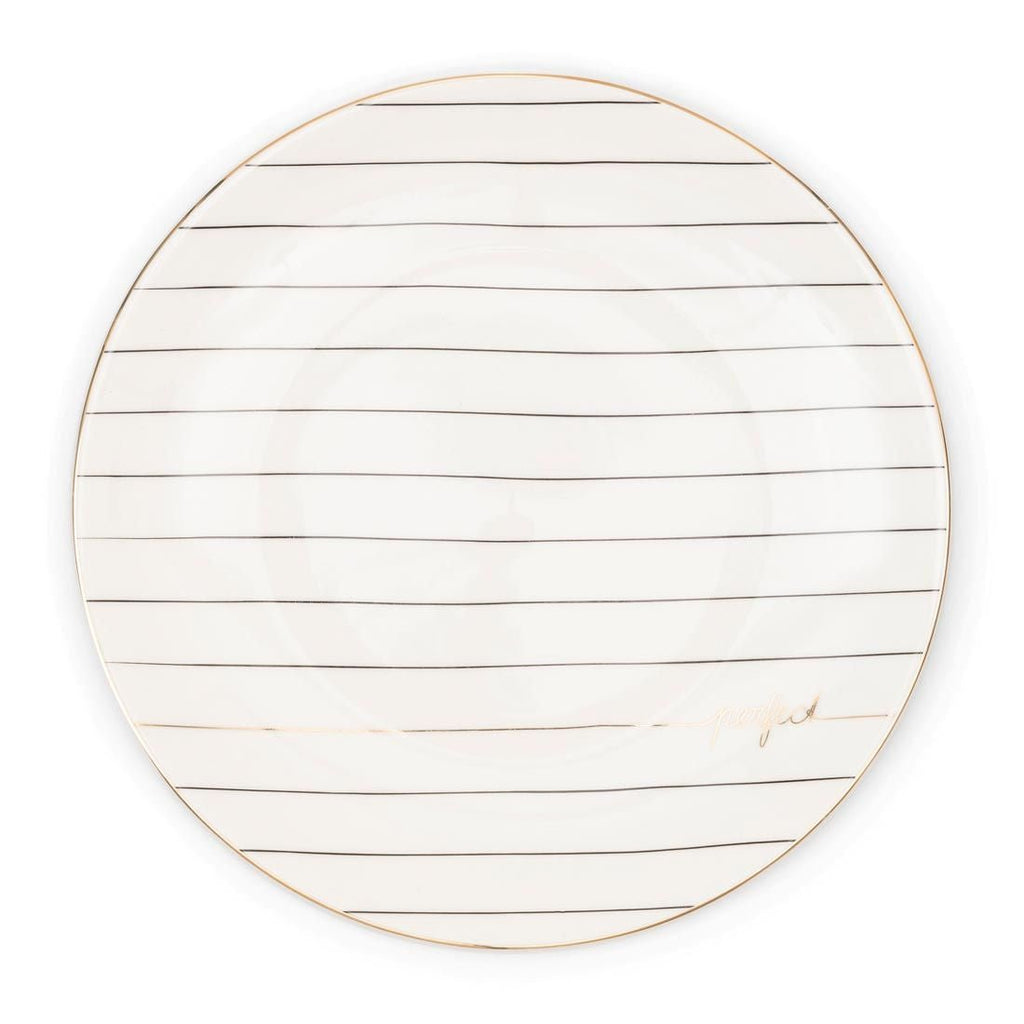 Dots & Stripes Perfect Dinner Plate - Rathwood Store