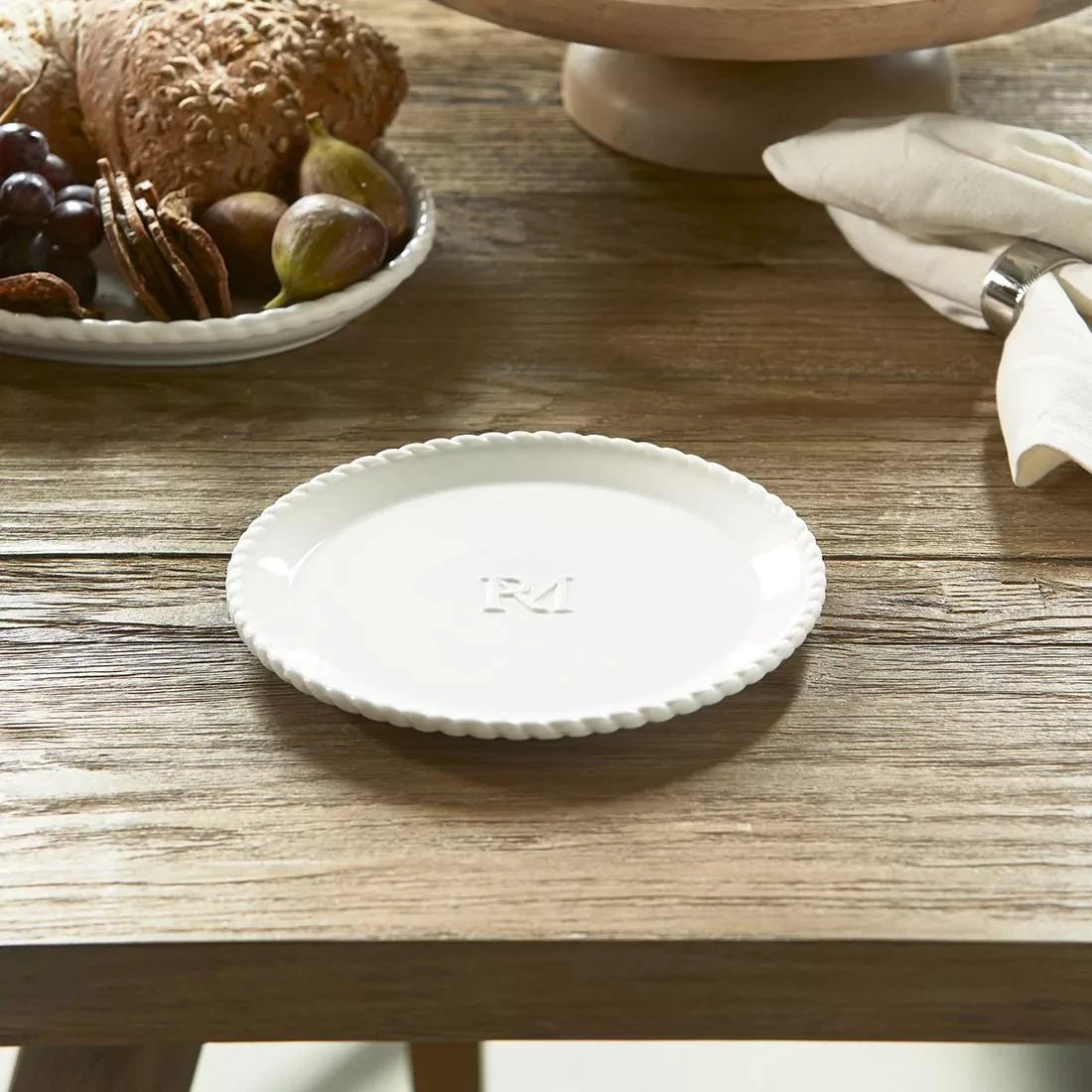 Elegant Twist Breakfast Plate - Rathwood Store