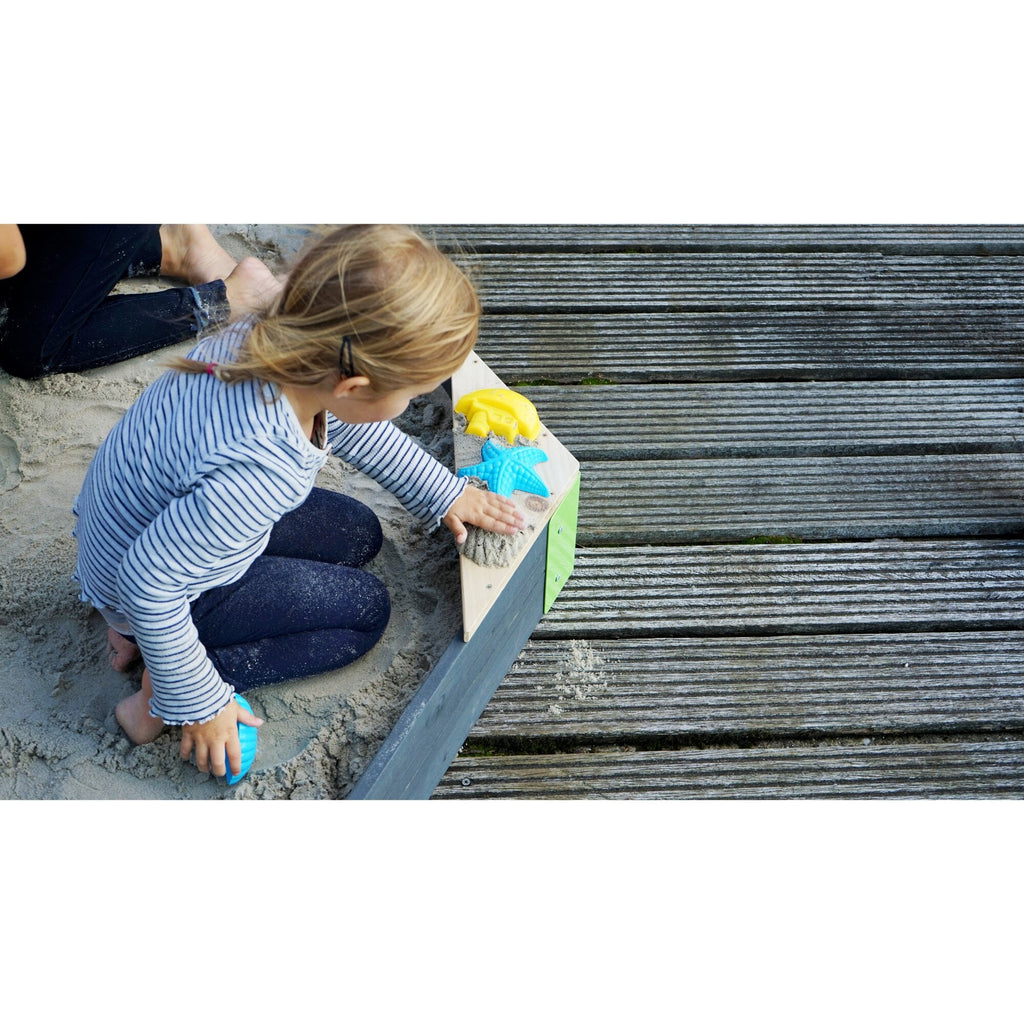 EXIT Aksent Wooden Sandpit Hexagon 160x140cm - Rathwood Store