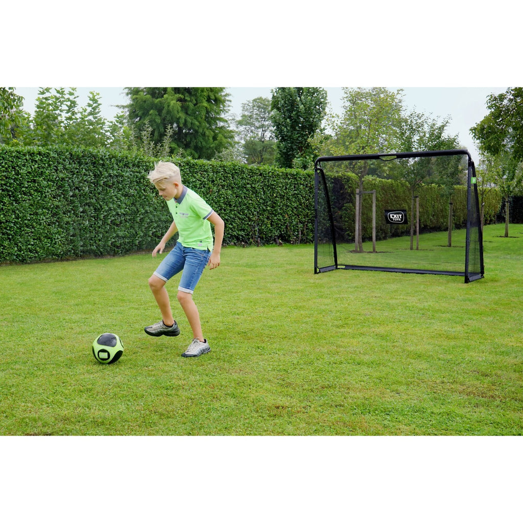 EXIT Coppa Steel Football Goal, 220x170cm (Black) - Rathwood Store