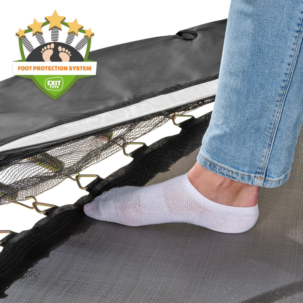 EXIT Lotus Classic Trampoline, 305cm (Black) - Rathwood Store