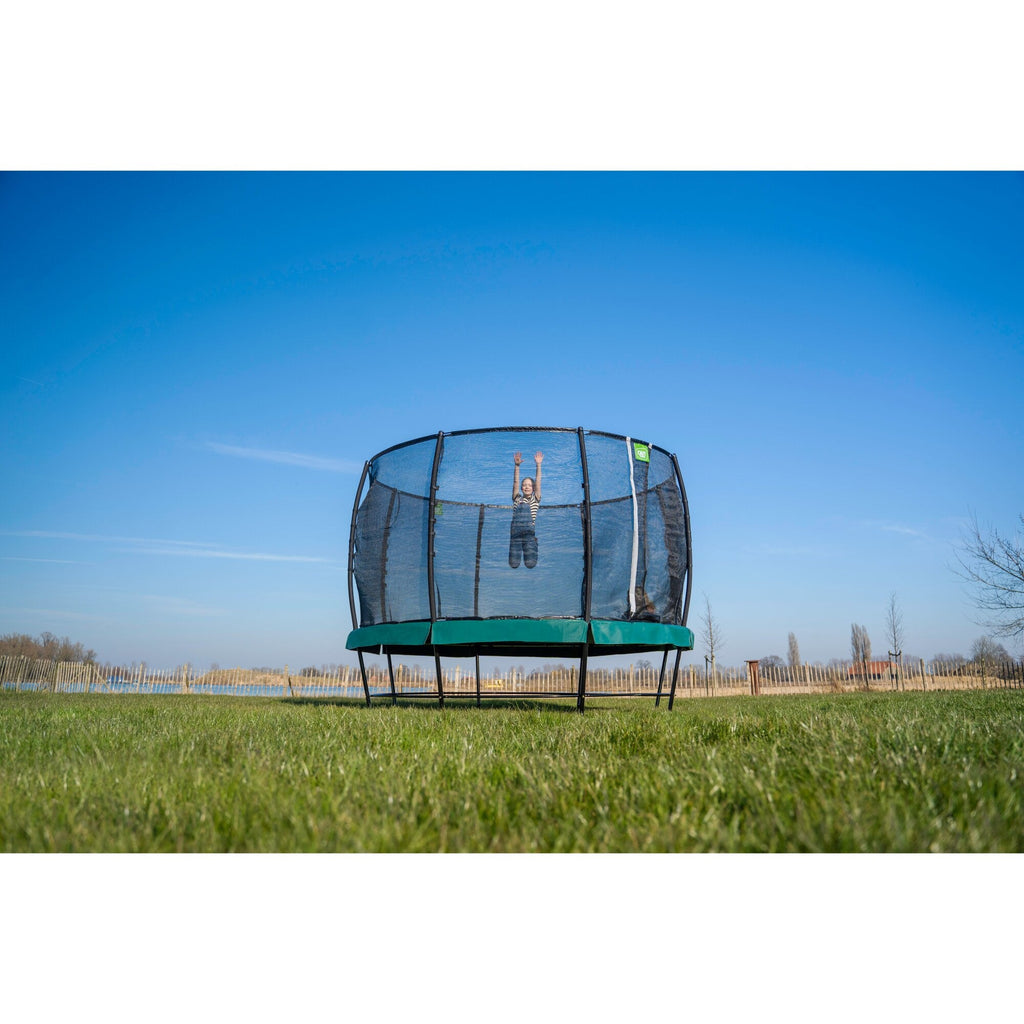 EXIT Lotus Classic Trampoline, 366cm (Black) - Rathwood Store