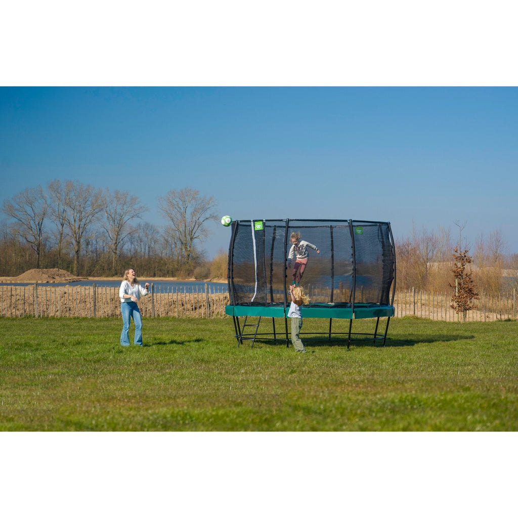 EXIT Lotus Classic Trampoline, 366cm (Black) - Rathwood Store