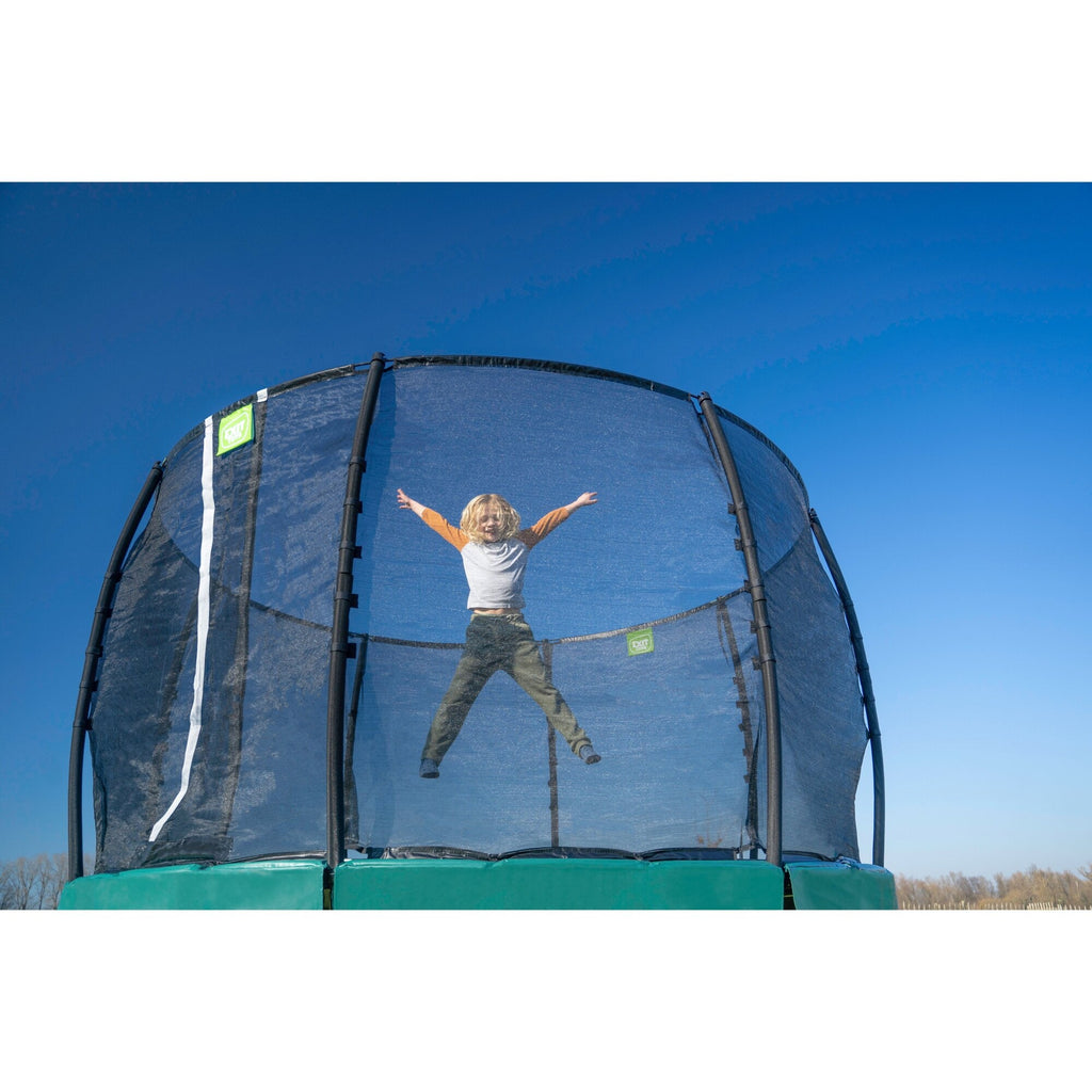 EXIT Lotus Classic Trampoline, 366cm (Black) - Rathwood Store