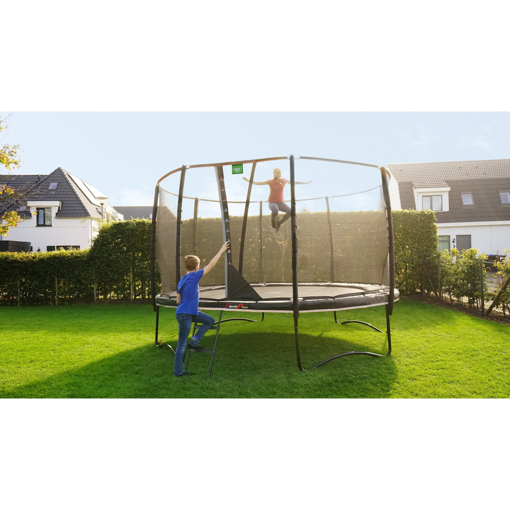 EXIT PeakPro Trampoline, 305cm (Black) - Rathwood Store