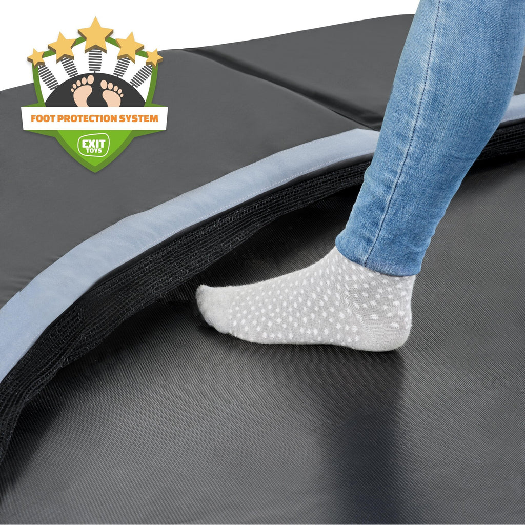 EXIT PeakPro Trampoline, 305cm (Black) - Rathwood Store