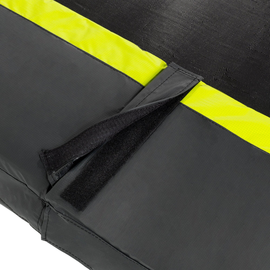 EXIT Silhouette Ground Sports Trampoline, 244cm (Black) - Rathwood Store